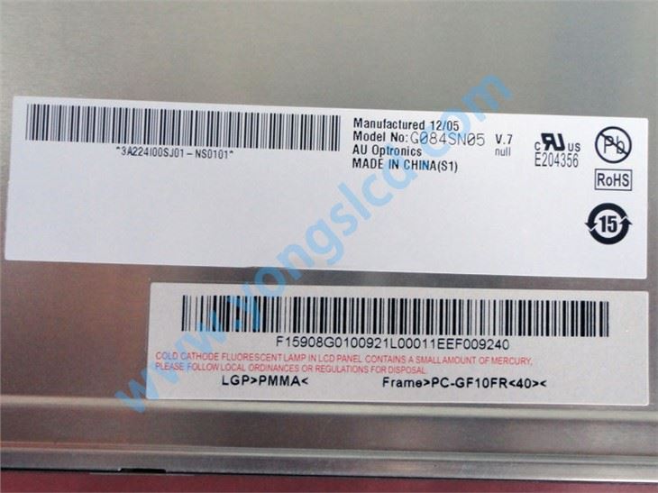 G084SN05 V7 LCD Panel